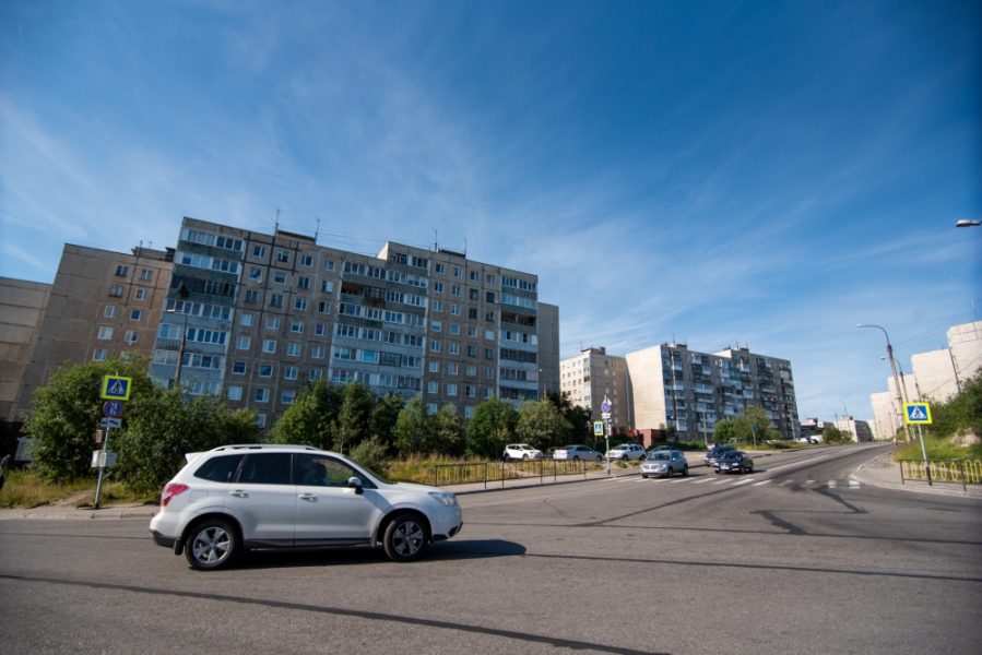 Перекрытие дороги в Мурманской области Мурманск