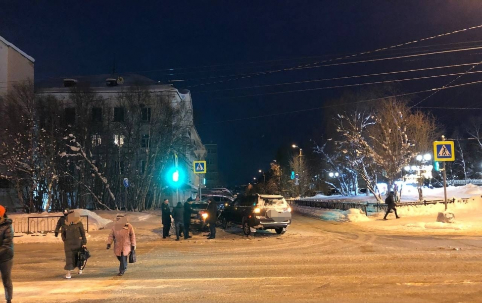 Утро в Мурманске началось с массовых аварий ДТП