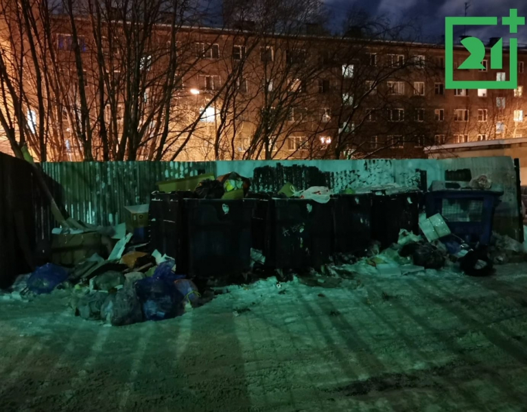 Стихийная свалка Мусор