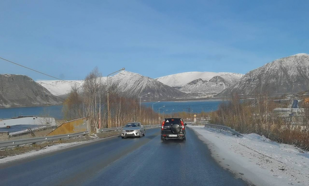 Подъезд к населенному пункту в Мурманской области перекроют Дорога