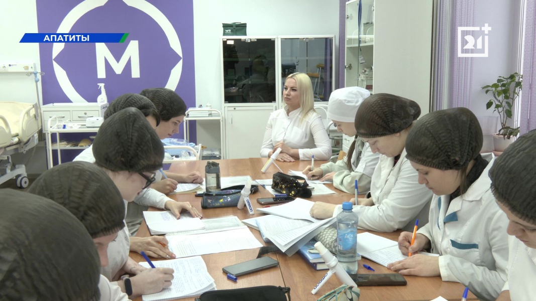 Мурманские медики выехали в область Лекция