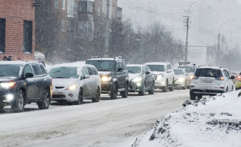 Ограничение движения в Мурманске Дорога