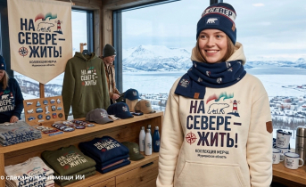 Северяне могут бесплатно получить мерч «Нашего Севера» люди