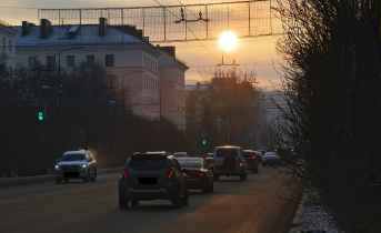 Пьяный водитель сбил пешехода в Мурманске Дорога