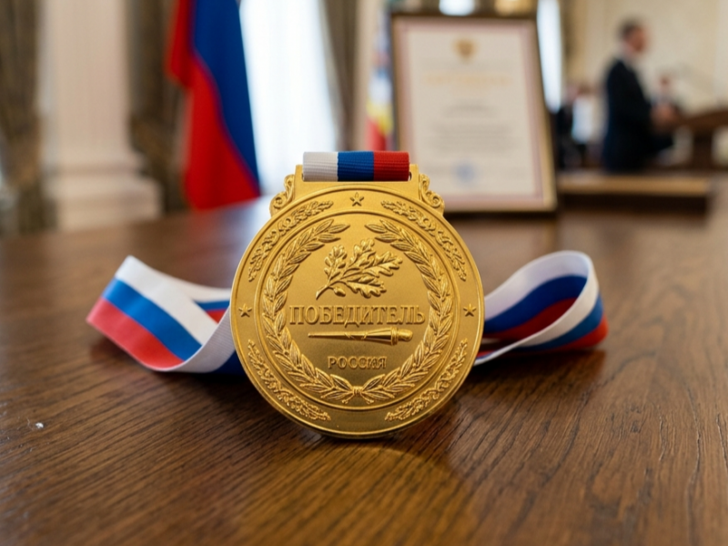 Мурманский школьник стал победителем престижной олимпиады Медаль