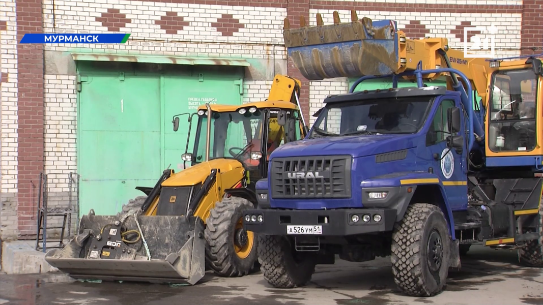 Новая техника прибыла в Мурманскую область Техника