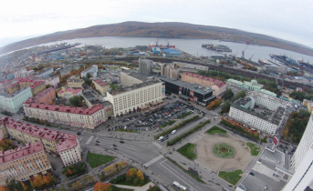 Центр Мурманска временно перекроют Мурманск