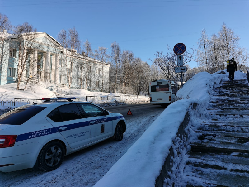 В центре Мурманска произошло серьезное ДТП с пострадавшими ДТП