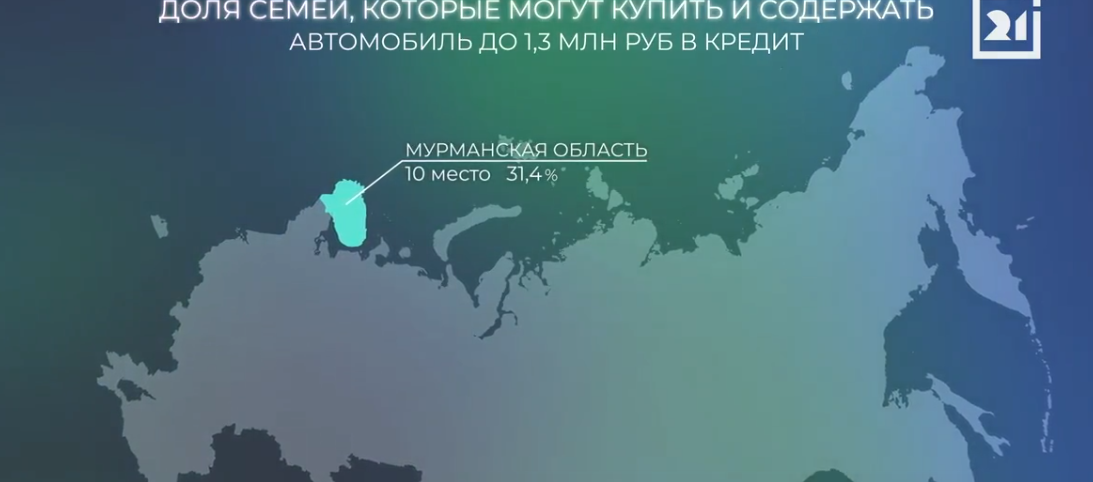 Эксперты сравнили доступность авто по регионам России
