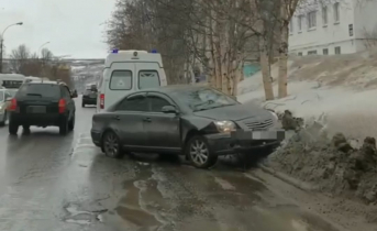 Последствия ДТП в Мурманске попали на видео ДТП