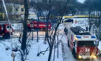 В центре Мурманска горел ресторан Пожар