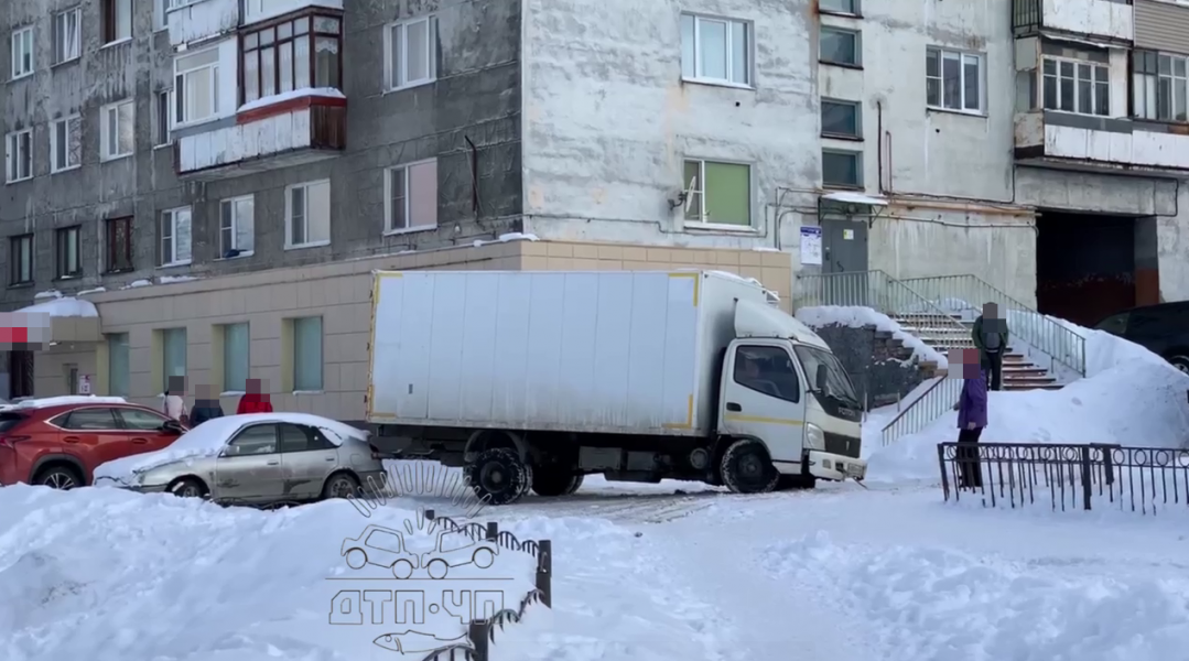 Авария в Мурманске Авария