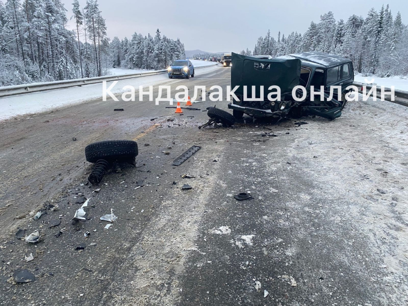 Вырвало колеса: на трассе Мурманской области произошла страшная авария ДТП