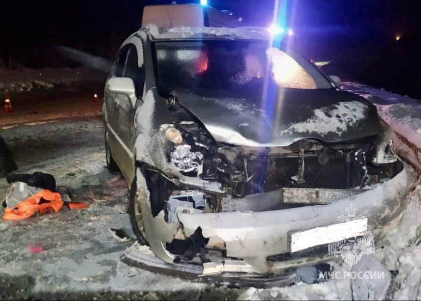 В массовой аварии в Мурманской области пострадали 5 человек Авария