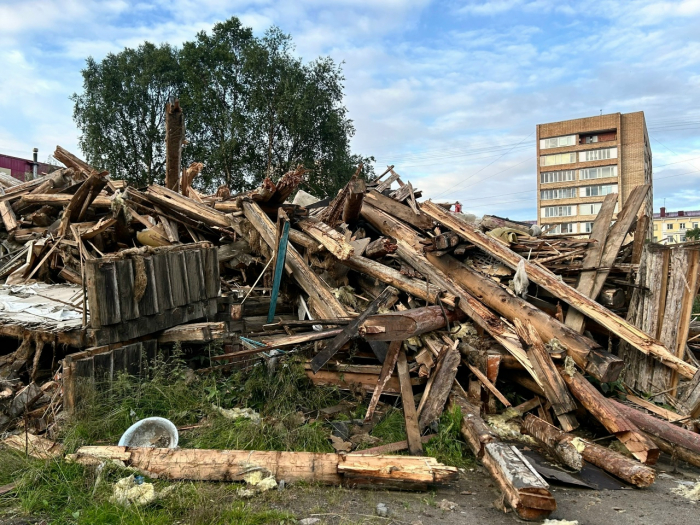 50 домов планируют снести до конца года в Мурманске Снос домов