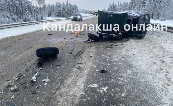 Вырвало колеса: на трассе Мурманской области произошла страшная авария ДТП