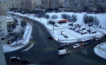 В Мурманске чудом удалось избежать трагедии Авария