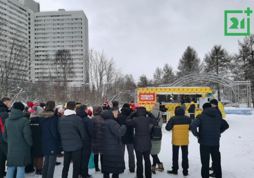 Популярное шоу снимают в центре Мурманска Люди