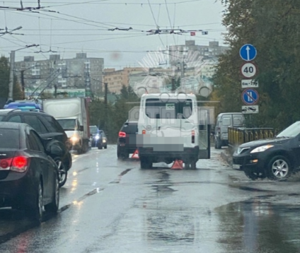 Пробка в Мурманске Пробка