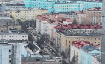 Остановку и стоянку запретят в центре Мурманска Мурманск