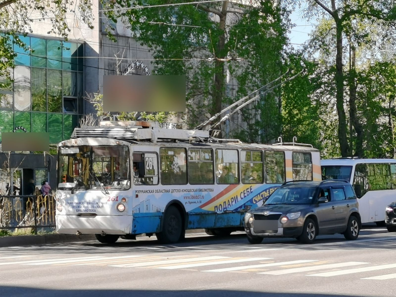 Троллейбусы и автобусы Мурманска будут ходить по новому расписанию Троллейбус