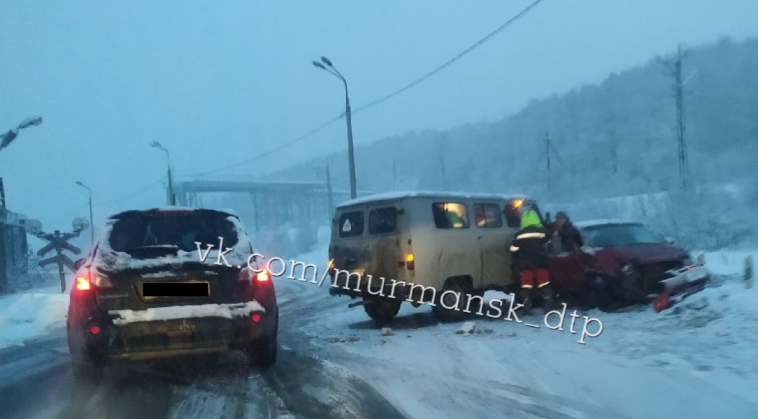 В Мурманске произошла череда аварий ДТП