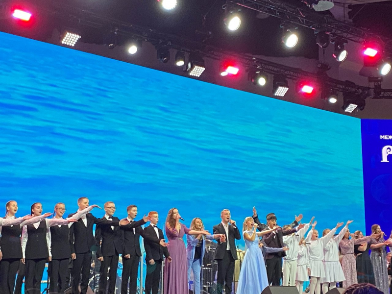 Юная северянка выступила на гала-концерте , проведенном при поддержке Президентского фонда Концерт