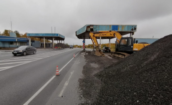 Старый КПП по дороге в Североморск снесут в октябре КПП