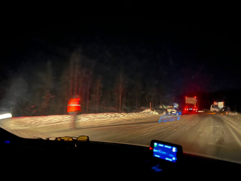На трассе в Мурманской области произошло серьезное ДТП ДТП