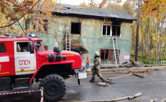 В Мурманске возбудили уголовное дело после гибели двух пенсионеров в пожаре Пожар