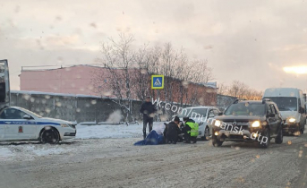 Соцсети: в Мурманске сбили пожилую женщину ДТП