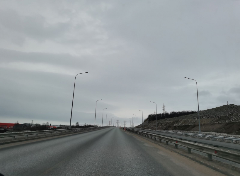 Проверка водителей в Мурманске Дорога