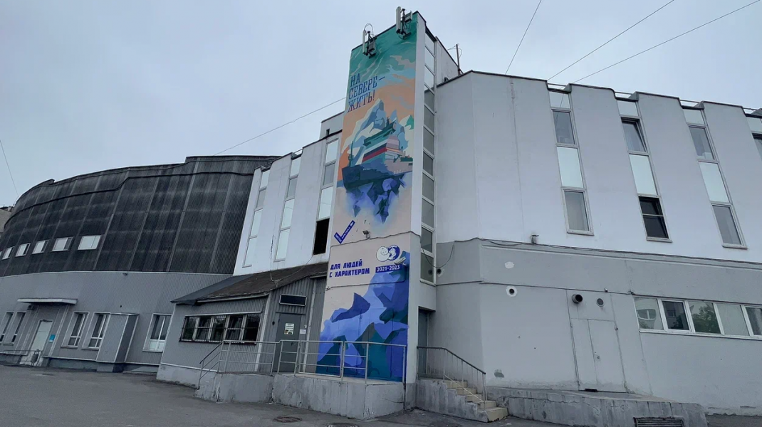 Мурал в Мурманске, граффити Мурманск