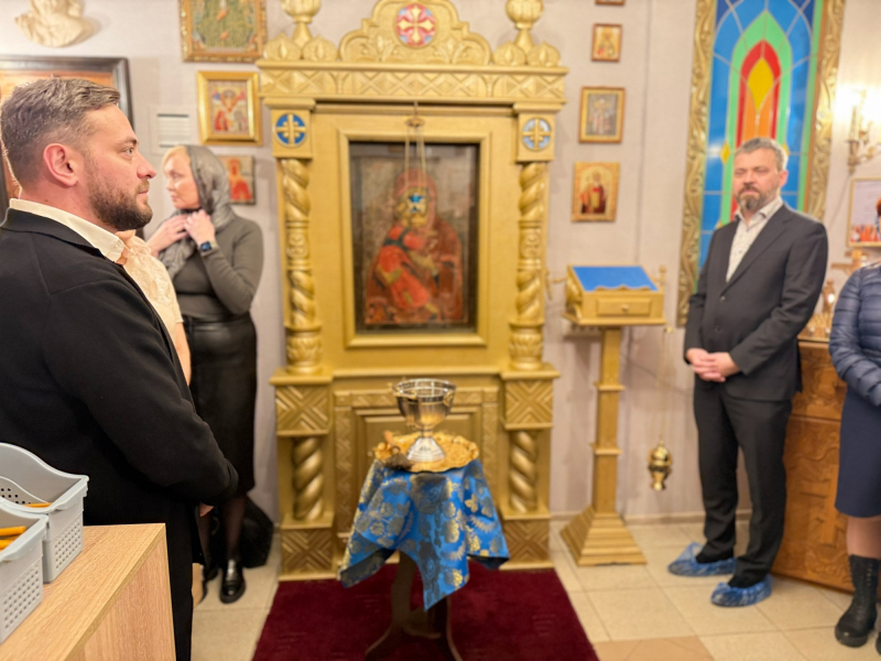 В Мурманской областной больнице освятили часовню Часовная