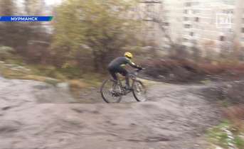 В Мурманске состоялся чемпионат и первенство по велосипедному спорту Велосипедист