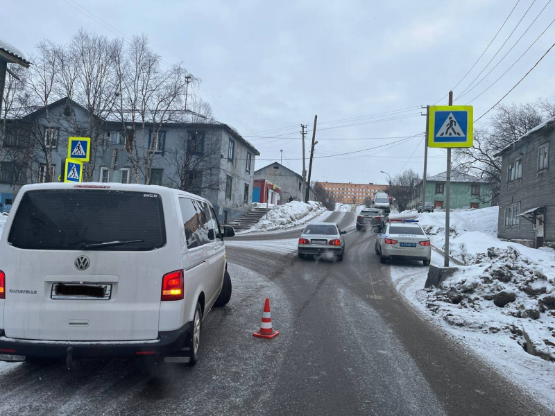 Сбитый ребенок В Мурманске сбили ребенка