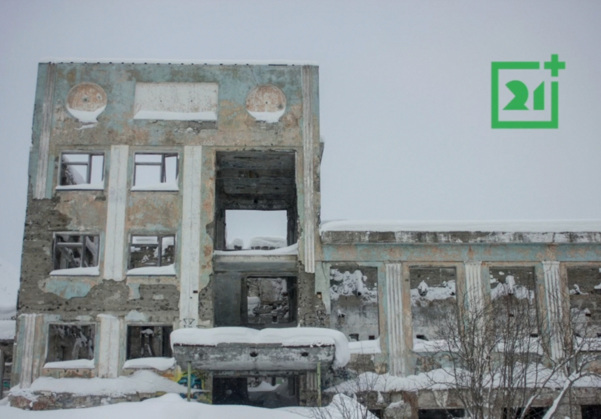 Легендарный заброшенный Дворец культуры в Мурманской области Заброшка