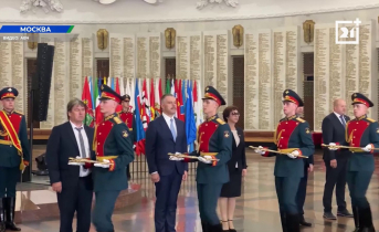 Город в Мурманской области получил Меч Победы Вручение