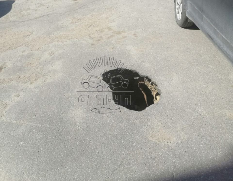 Опасная яма во дворе Яма