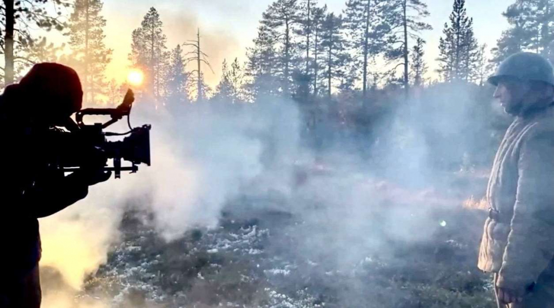 Масштабные киносъемки в Мурманской области попали на видео Съемки
