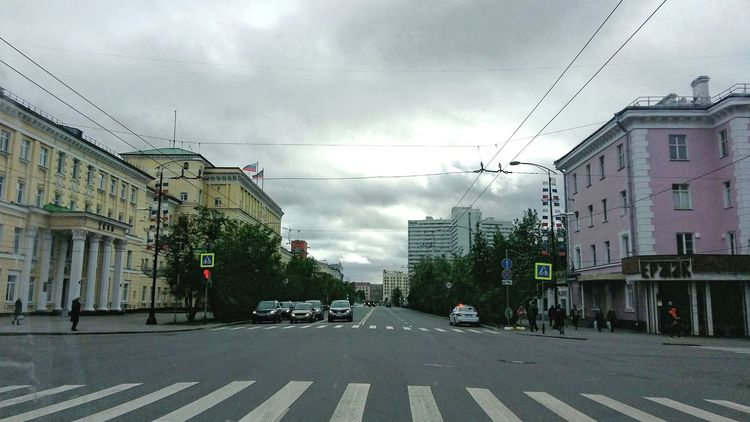 С 4 августа в центре Мурманска перекроют движение Дорога
