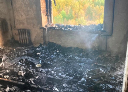 Следователи проверят обстоятельства гибели мужчины на пожаре в Мурманской области Пожар