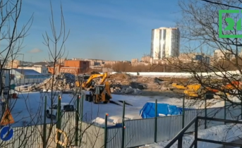 Момент буровзрывных работ в центре Мурманска попал на видео Буровзрывные работы