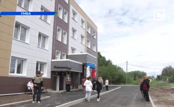 Новый дом торжественно открыли в Мурманской области Новый дом торжественно открыли в Мурманской области