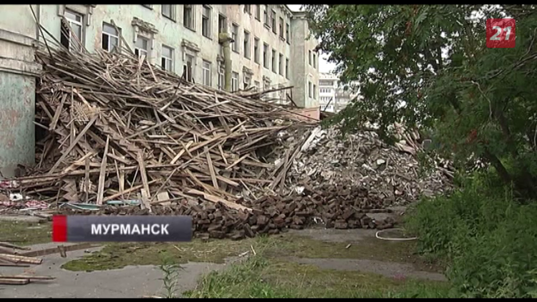 Бывшая мурманская школа № 12 станет художественной Стройка