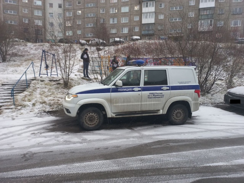 На детской площадке в Мурманске обнаружили труп молодой женщины Полиция