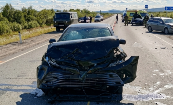 Жуткая авария в Заполярье: 4 человека госпитализированы Авария