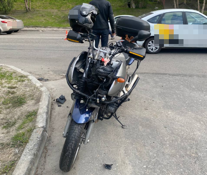 Появились подробности аварии с участием мотоцикла в Мурманске Мурманск
