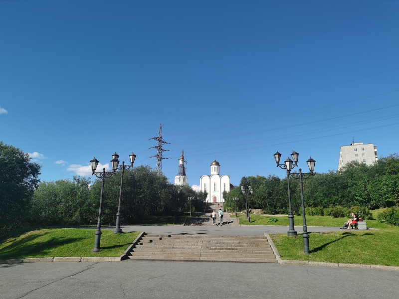 Природную аномалию зафиксировали в Мурманске Мурманск