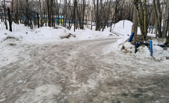 В Мурманске предупредили об ухудшении погодных условий Гололед